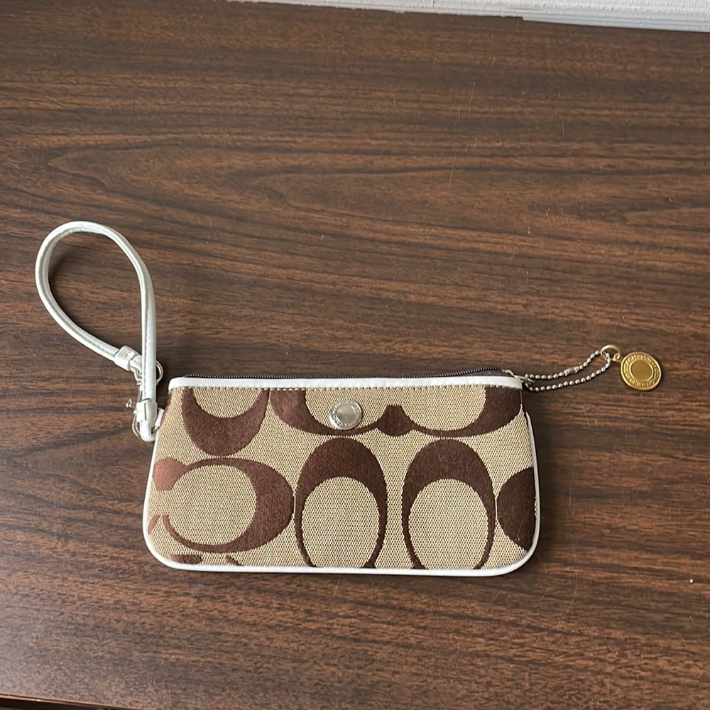 Coach wristlet